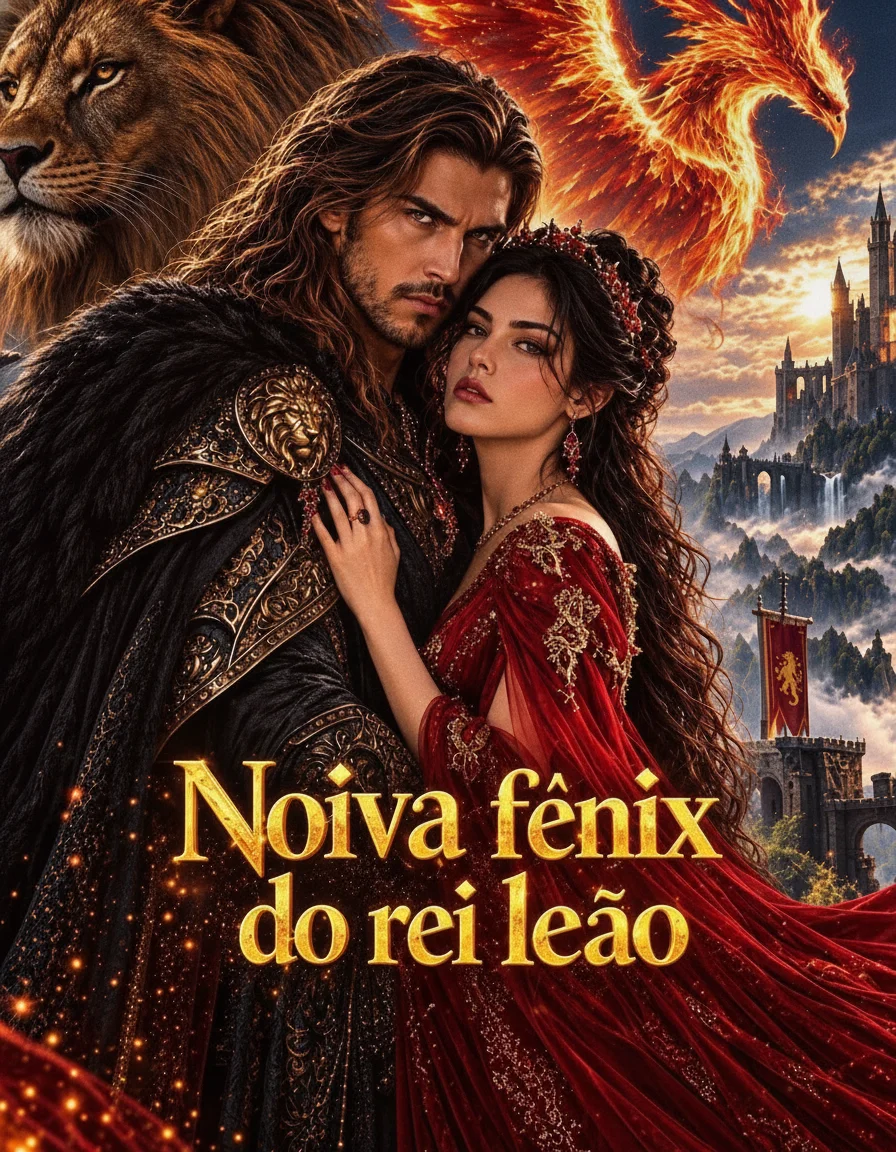 Capa de Noiva Fênix do Rei Leão